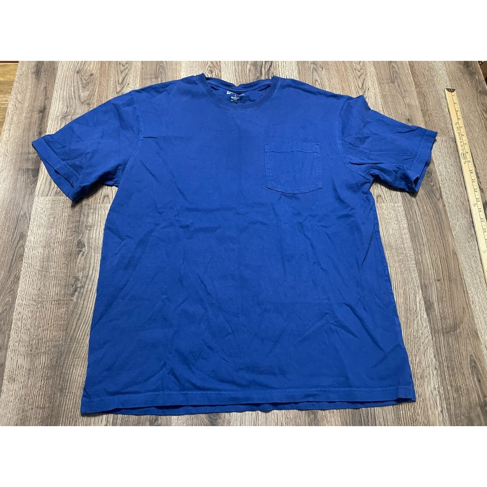 Duluth Shirt, Men's Size Large, Blue, Long Tail, Relaxed Fit